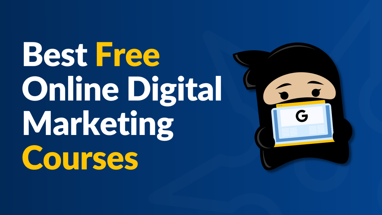 Free Online Digital Marketing Courses